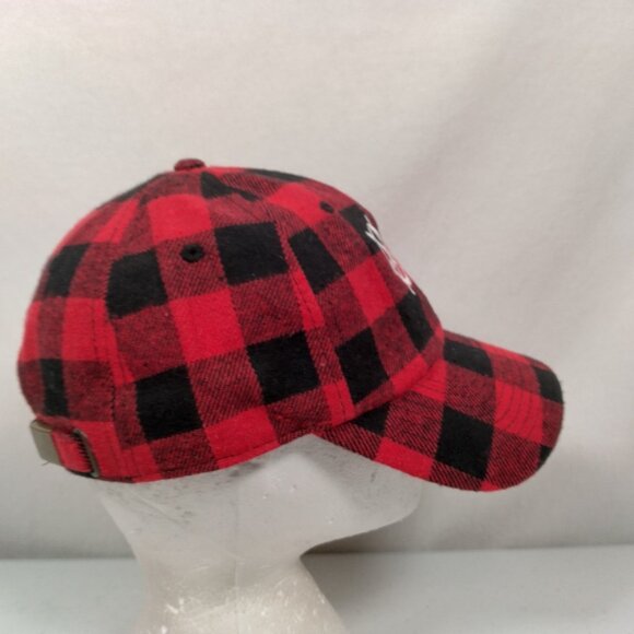 Doodlebug Boutique Steamboat Willie Mickey Mouse Cap Hat Buffalo Plaid Flannel - Picture 10 of 16